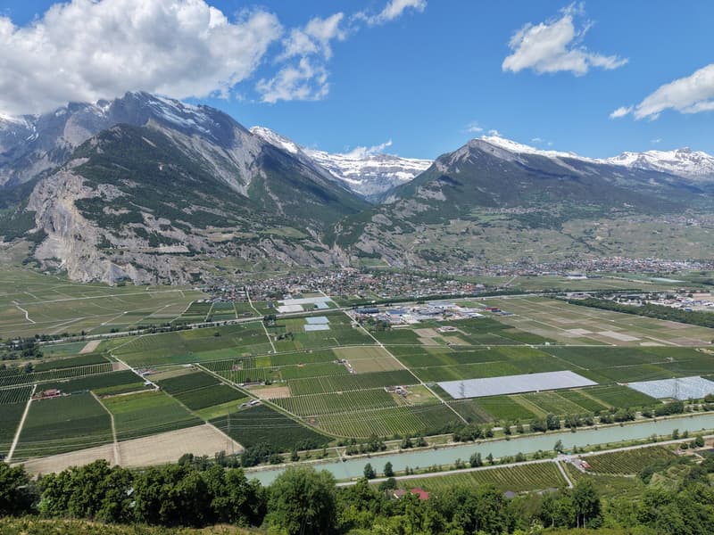Terrain à bâtir avec vue panoramique exceptionnelle à Nendaz (5)