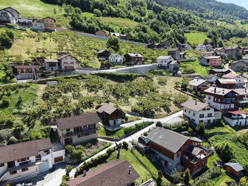 Terrain à bâtir avec vue panoramique exceptionnelle à Nendaz (7)