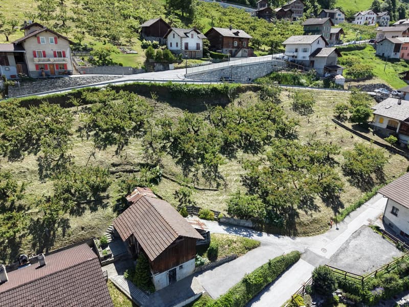 Terrain à bâtir avec vue panoramique exceptionnelle à Nendaz (6)