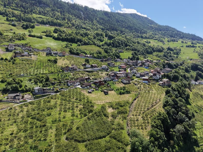 Terrain à bâtir avec vue panoramique exceptionnelle à Nendaz (3)