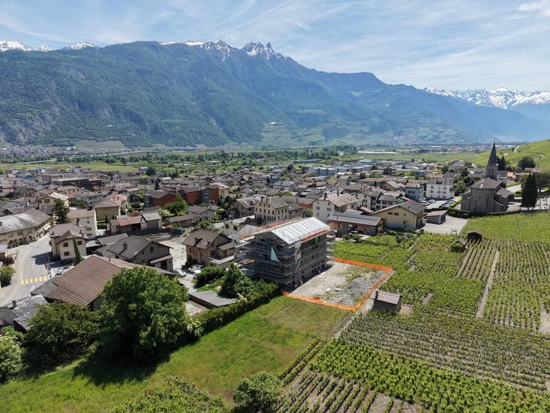 Appartement neuf de 3.5 pièces avec balcon et belle vue à Leytron (9)