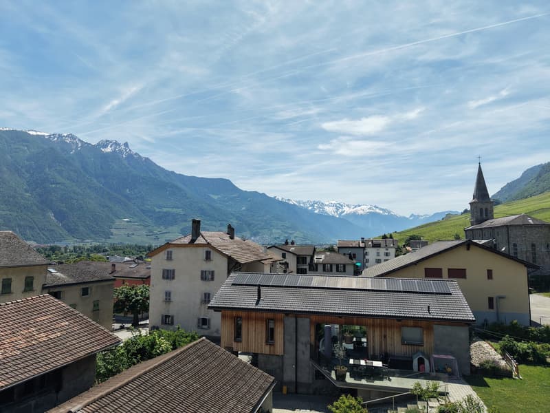 Appartement neuf de 3.5 pièces avec balcon et belle vue à Leytron (13)