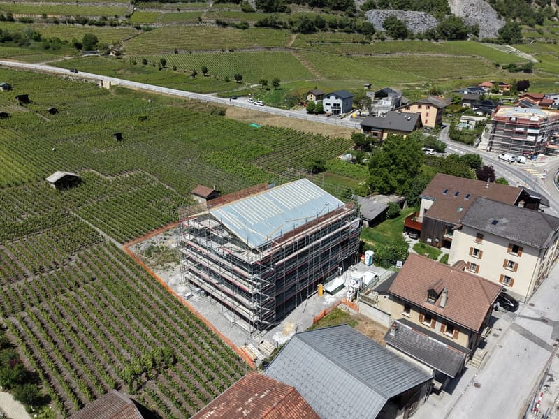 Appartement neuf de 3.5 pièces avec balcon et belle vue à Leytron (6)