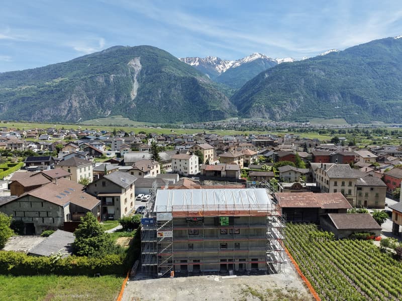 Appartement neuf de 3.5 pièces avec balcon et belle vue à Leytron (7)