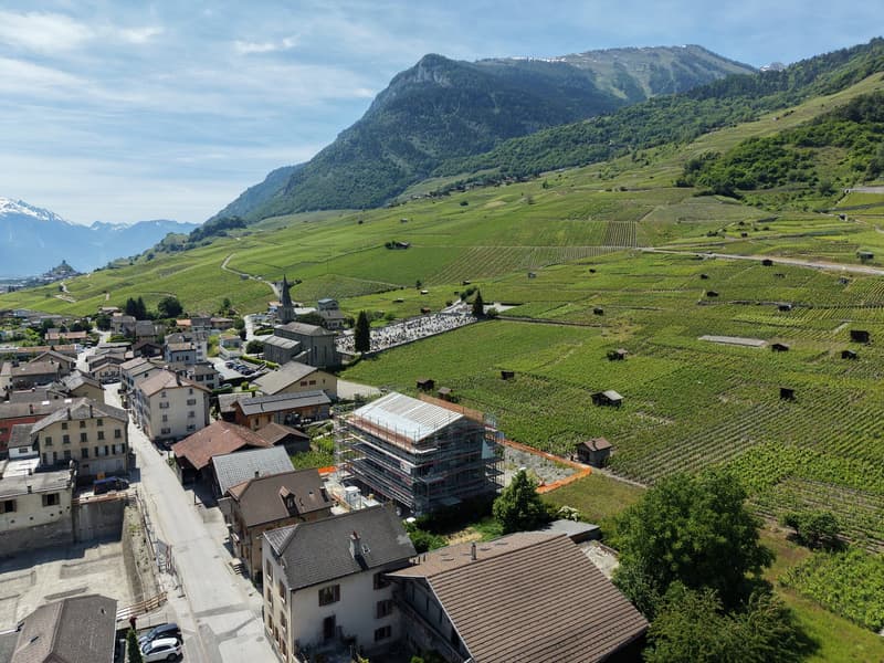 Appartement neuf de 3.5 pièces avec balcon et belle vue à Leytron (10)