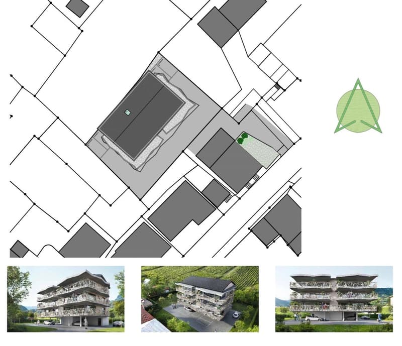 Appartement neuf de 3.5 pièces avec balcon et belle vue à Leytron (13)