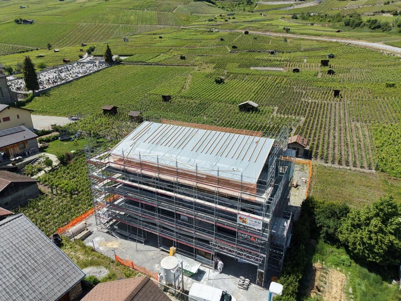 Appartement neuf de 3.5 pièces avec balcon et belle vue à Leytron (3)