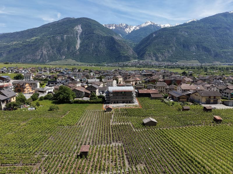 Appartement neuf de 3.5 pièces avec balcon et belle vue à Leytron (7)
