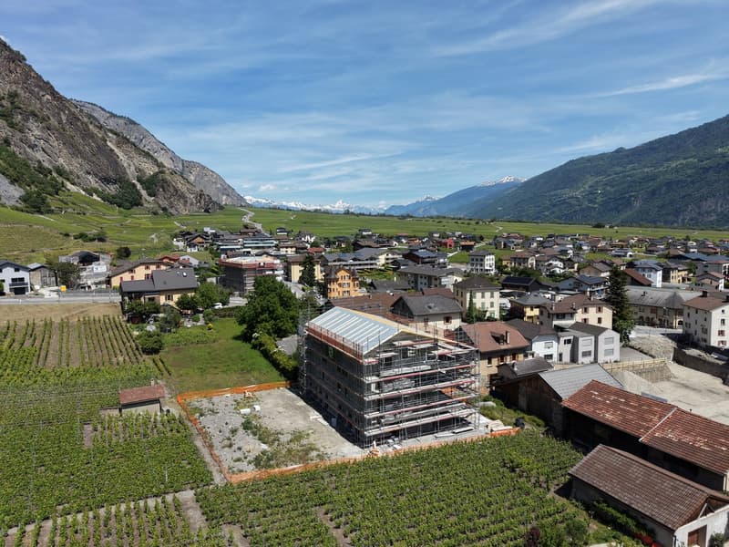 Appartement neuf de 3.5 pièces avec balcon et belle vue à Leytron (10)