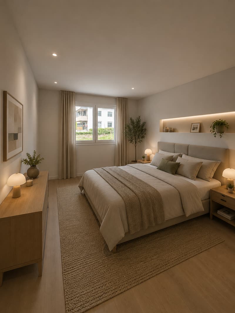 Appartement neuf de 3,5 pièces avec vue panoramique à Conthey (9)