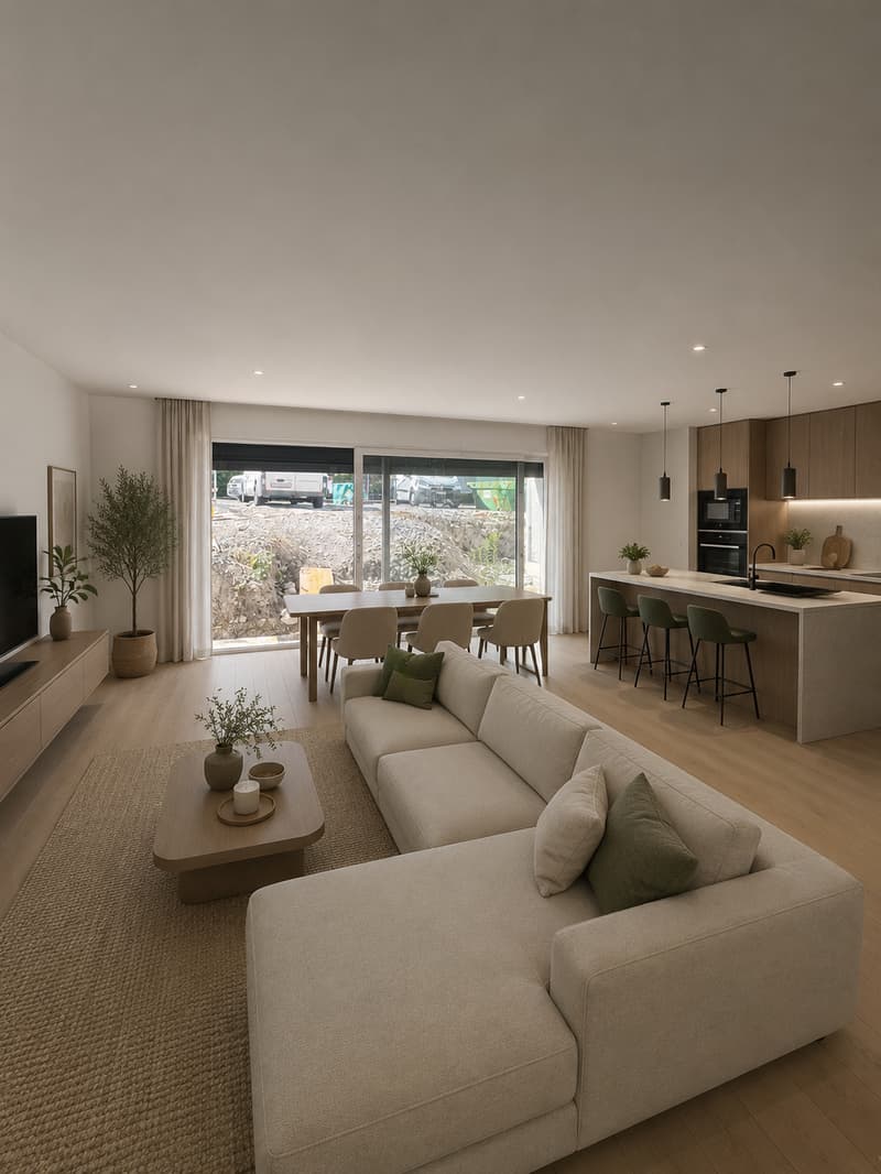 Appartement neuf de 3,5 pièces avec vue panoramique à Conthey (12)