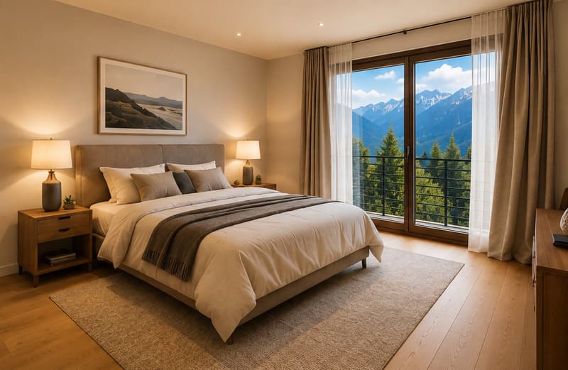 Magnifique chalet en construction (7)