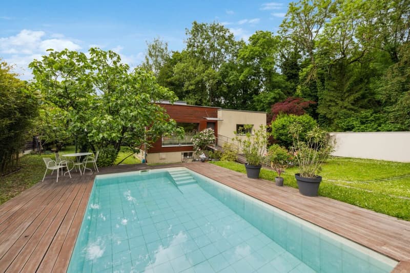 Luxe et nature à deux pas du centre - Villa privative contemporaine à Grand-Lancy (3)