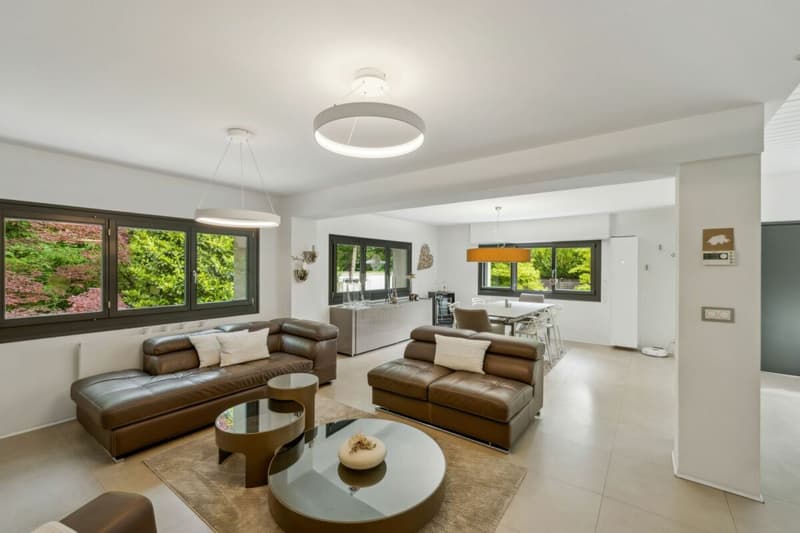 Luxe et nature à deux pas du centre - Villa privative contemporaine à Grand-Lancy (10)