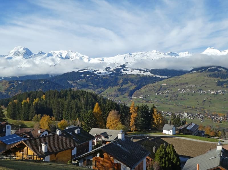 Wohnen und Geniessen in Valata/Obersaxen Mundaun, mit Ski-in und Ski-out (2)
