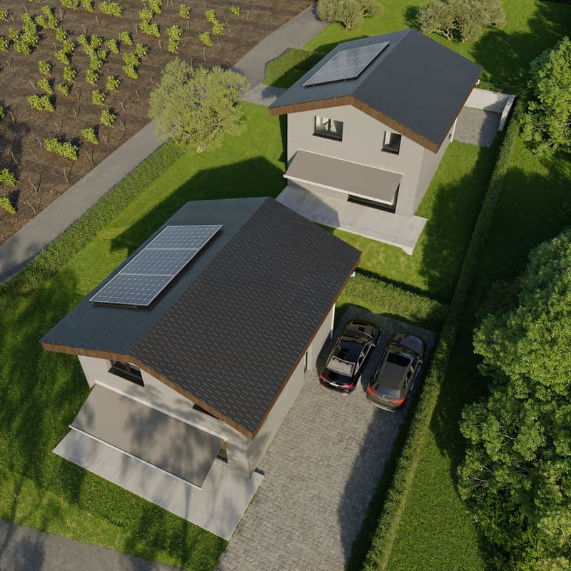Nouvelle promotion à Miège de 2 magnifiques villas de 4.5 pièces avec vue exceptionnelle (2)
