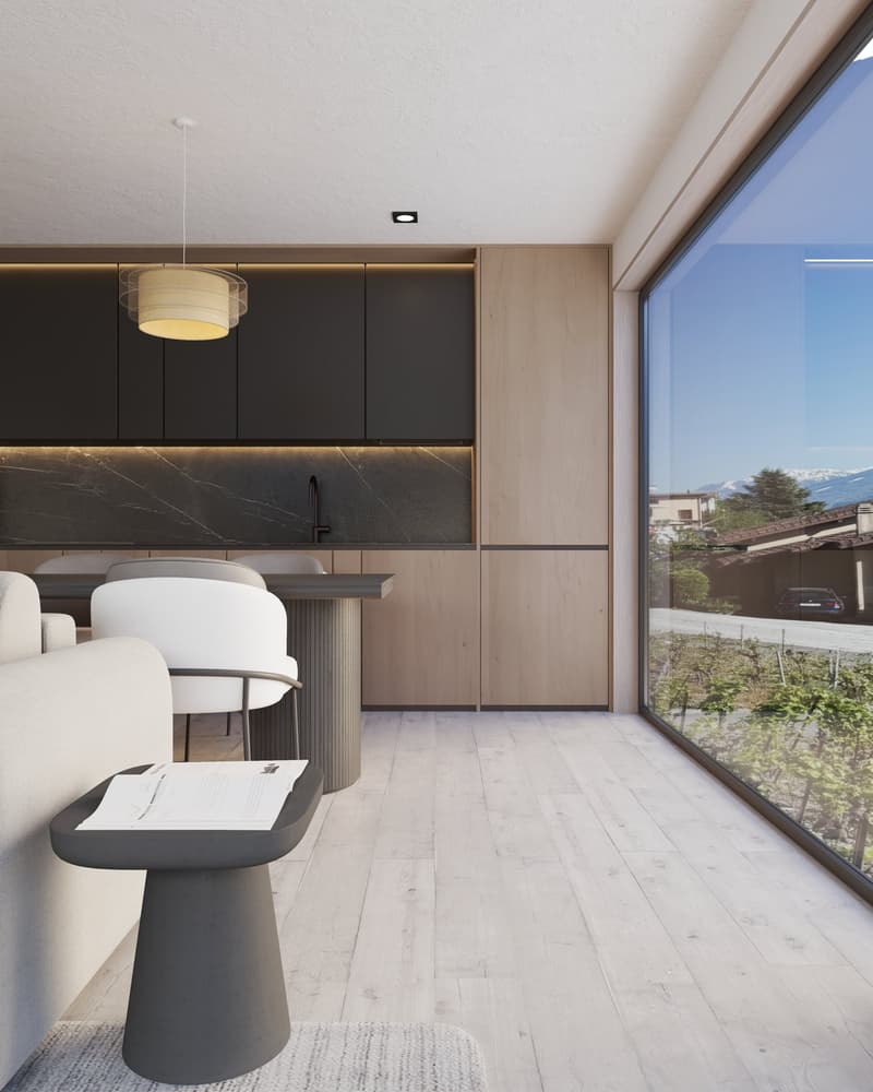 Nouvelle promotion à Miège de 2 magnifiques villas de 4.5 pièces avec vue exceptionnelle (8)