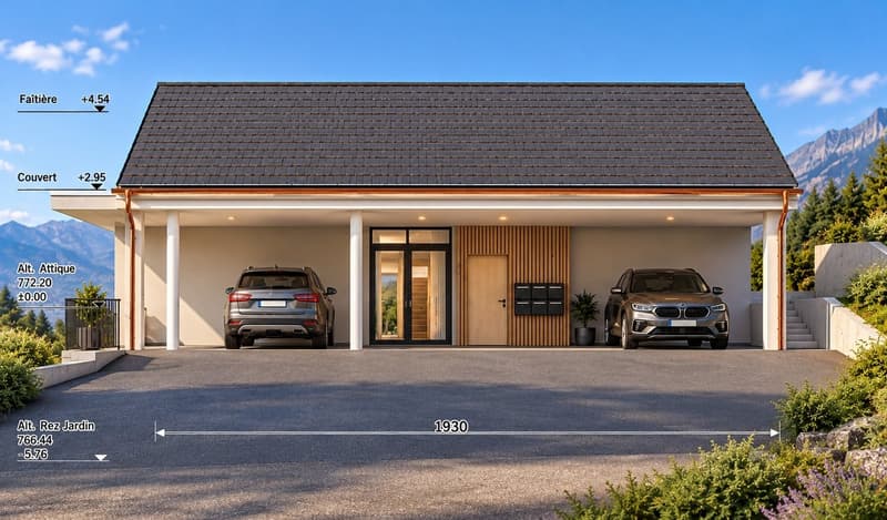 Appartement de 3.5 pièces-Jardin de Chelin-une résidence intimiste de 6 logements (2)