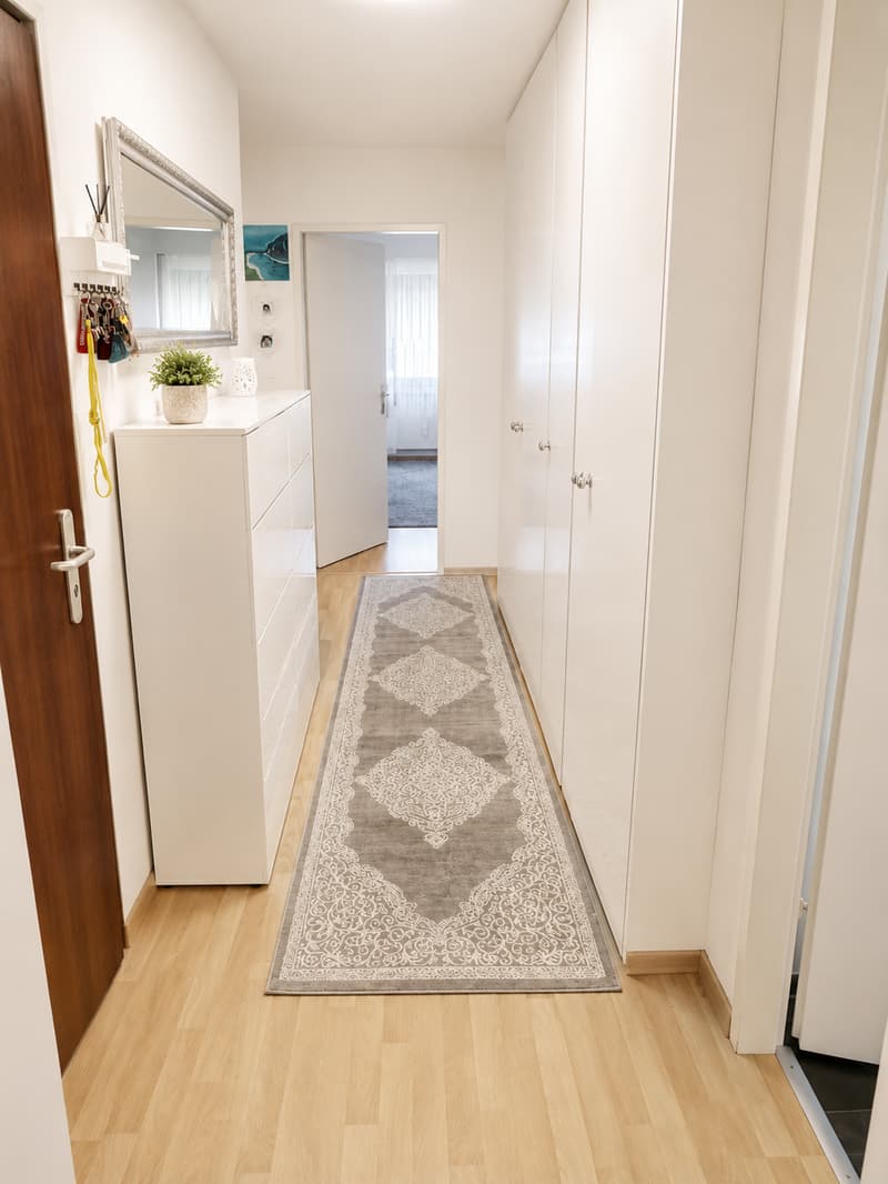 Generöses Wohnen - top modern mit Balkon im Grünen! (4)