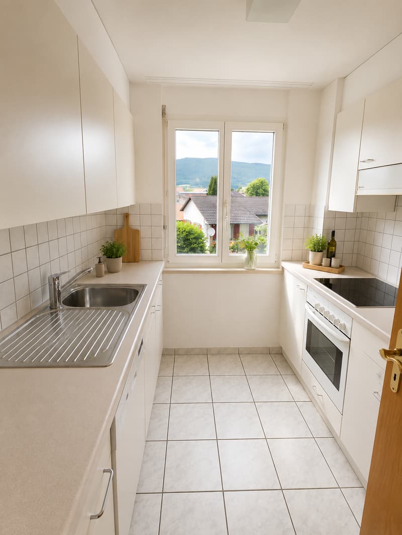 Hell und grosszügig, mit attraktivem Balkon! (2)