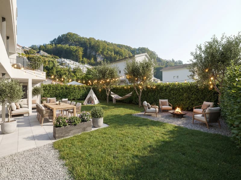 Gartenanlage