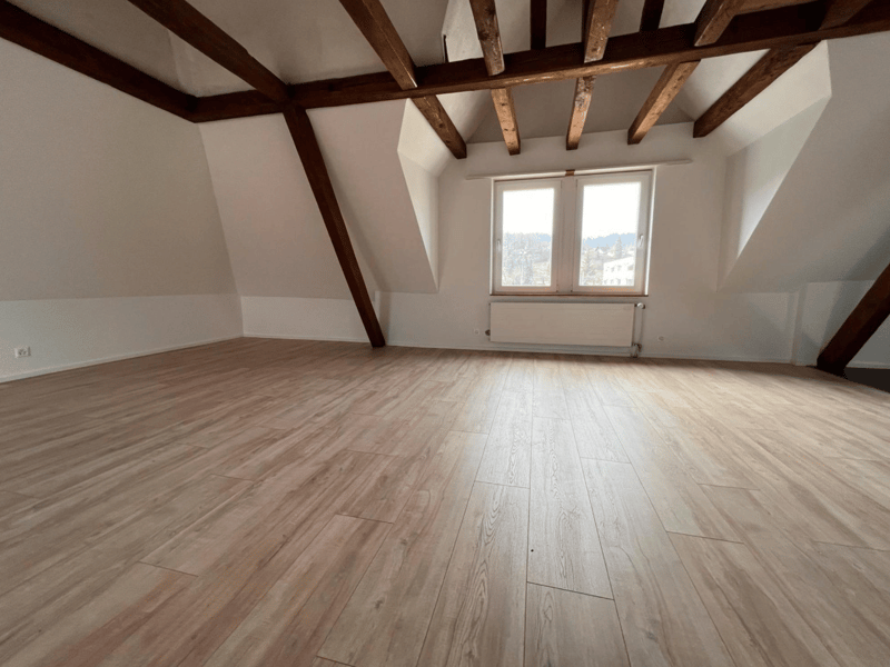 Stilvolle Dachwohnung mit hohen Räumen – modernisiert & zentral gelegen (4)