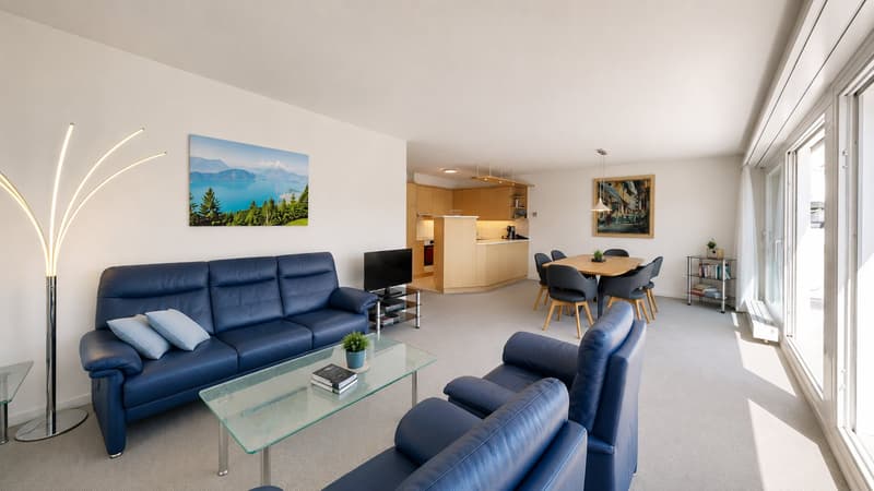 Wohnen in Weggis mit privatem Seeanstoss – attraktive Terrassenwohnung am Vierwaldstättersee (3)