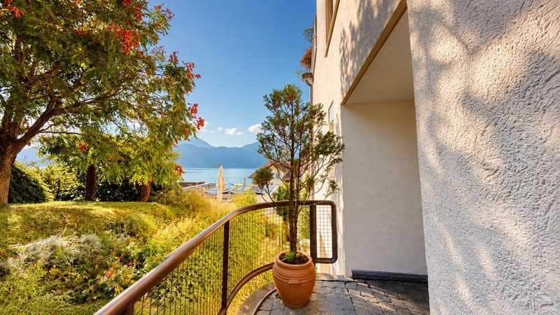Ihr eigener Rückzugsort am Vierwaldstättersee – Studio mit Terrasse und Seesicht in Weggis (6)