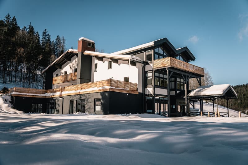 Luxuriöse Spa Lodge mit Whirlpool, Infrarotkabine und 115.23 m² Wohnfläche am Ötscher (1)