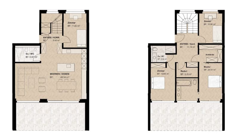 5.5-Zimmer-Maisonette mit Hauscharakter an privilegierter Sonnenlage (2)