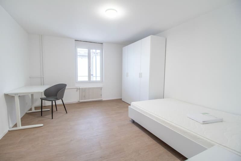 Möblierte und frisch sanierte Zimmer in WG-Wohnungen - ideal für Studierende oder Alleinstehende (2)