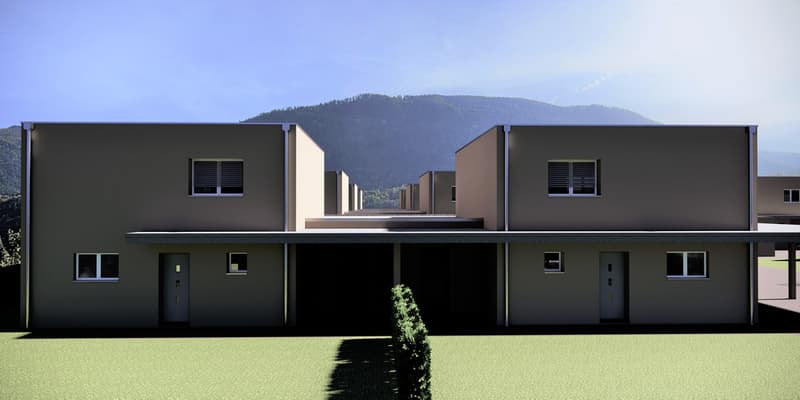 Nouvelle construction -  Villa 3.5pces à 3977 Granges (2)