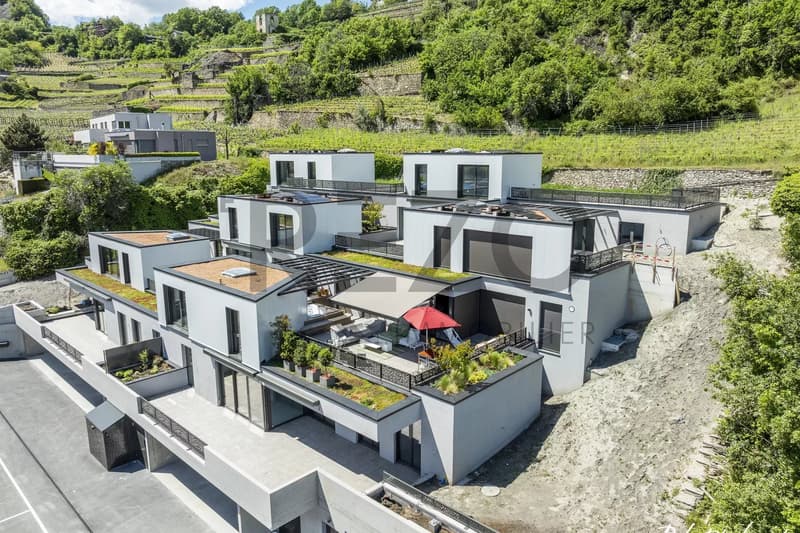 Nouvelle résidence "Les Terrasses de Gravelone" à Sion (2)