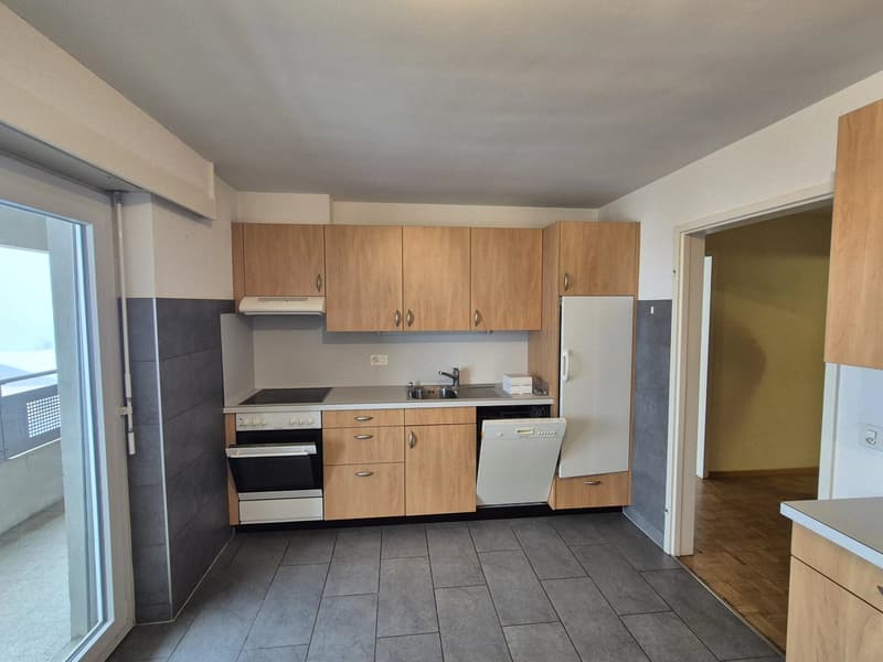 Baisse de PRIX!! 4.5 Lumineux avec balcon et vue panoramique à Ayent (2)