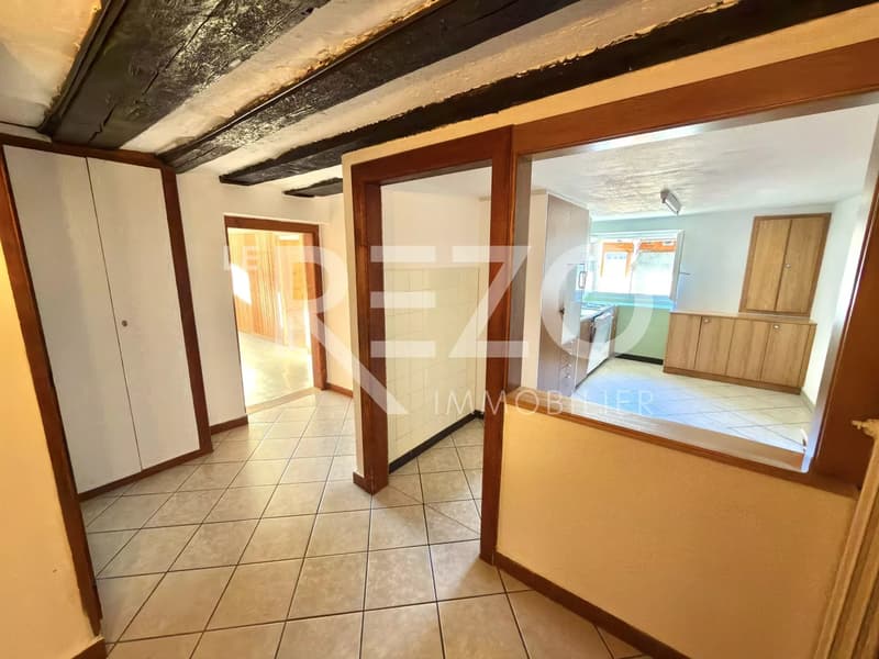 Appartement 4,5 dans maison classée - (1978) LENS (5)
