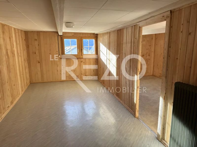 Appartement 4,5 dans maison classée - (1978) LENS (2)