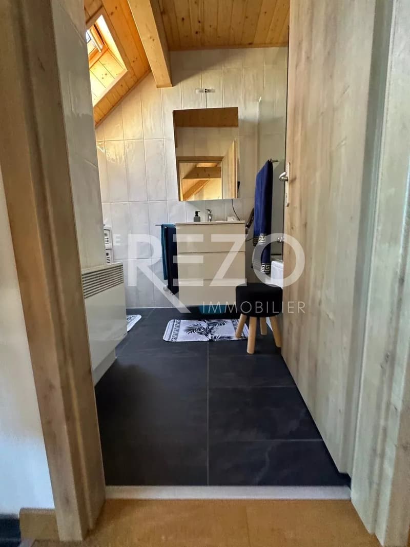 Bel appartement en attique avec accès direct au Lac Léman ? Rénové avec goût (9)