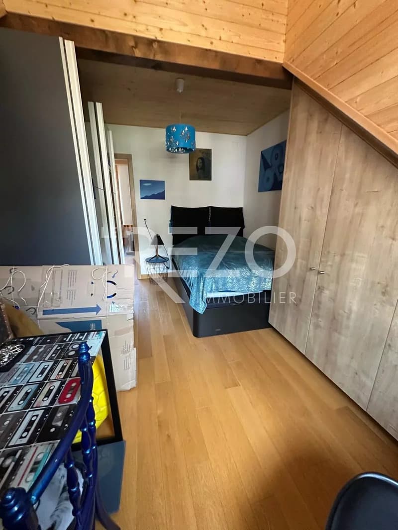 Bel appartement en attique avec accès direct au Lac Léman ? Rénové avec goût (8)