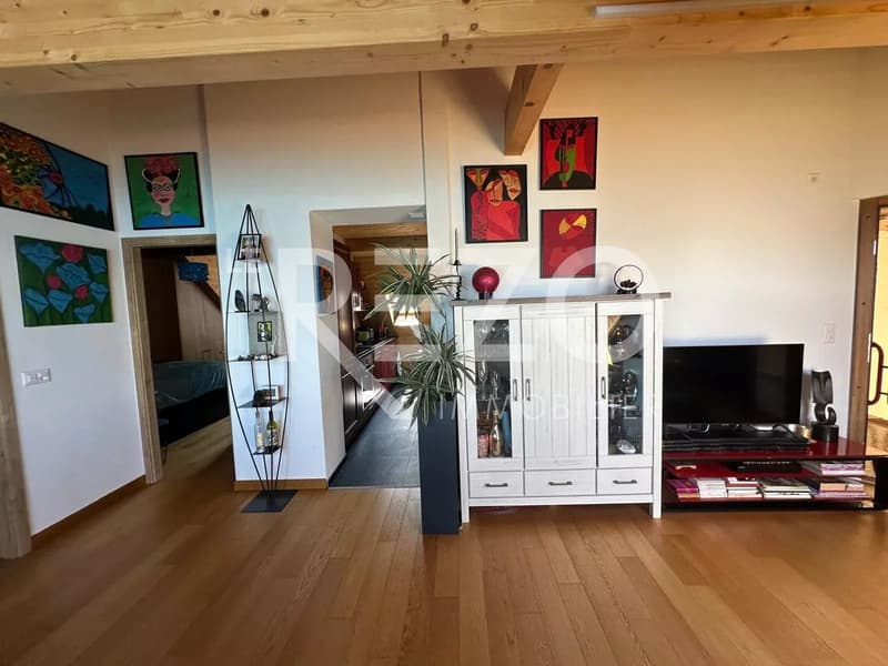 Bel appartement en attique avec accès direct au Lac Léman ? Rénové avec goût (6)