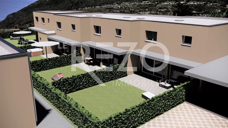 Nouvelle construction -  Villa 4.5pces à 3977 Granges (2)