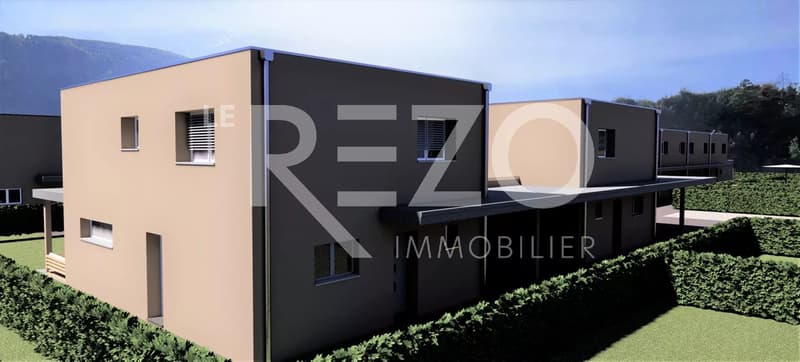 Nouvelle construction -  Villa 4.5pces à 3977 Granges (10)