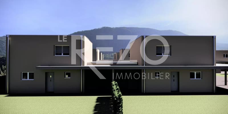 Nouvelle construction -  Villa 4.5pces à 3977 Granges (9)
