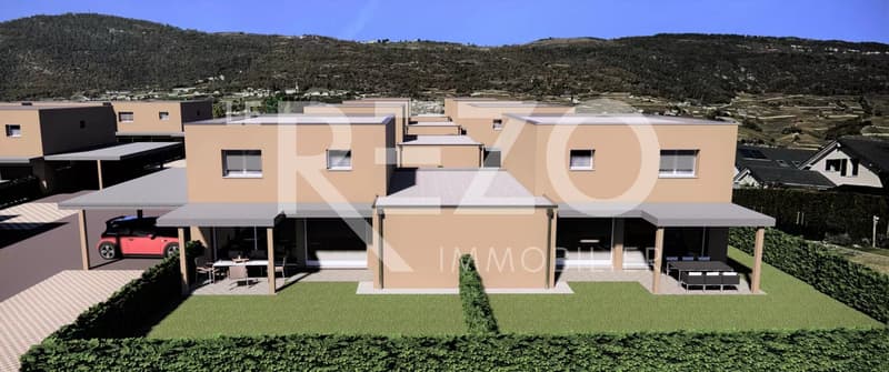 Nouvelle construction -  Villa 4.5pces à 3977 Granges (8)