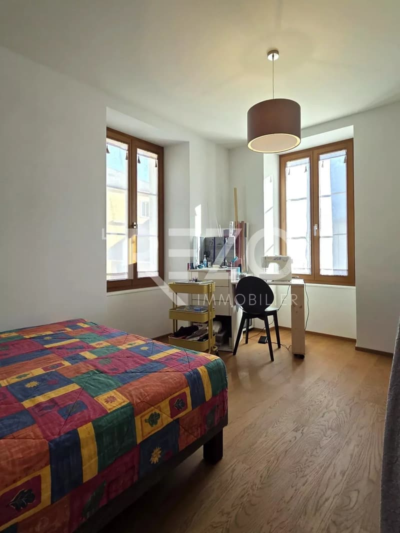 Maison de 2 appartements de standing - Entièrement rénovée - Sierre (8)