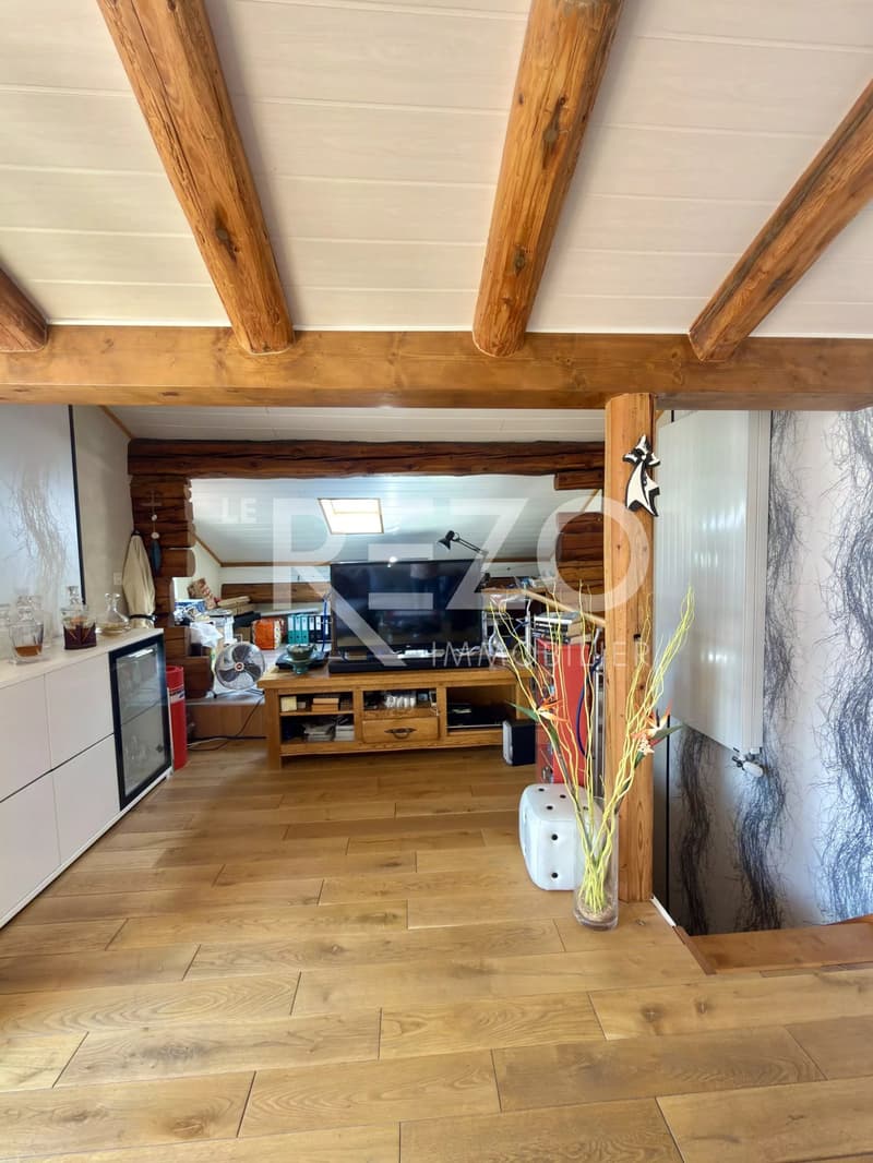 Maison villageoise atypique avec superbe vue panoramique ! Ollon, Cran-Montana, VS. (3)