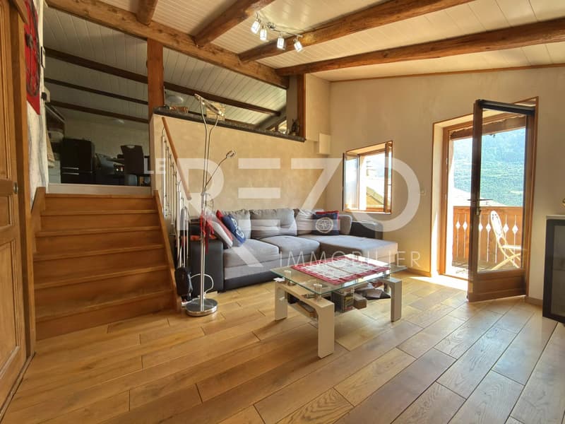 Maison villageoise atypique avec superbe vue panoramique ! Ollon, Cran-Montana, VS. (2)