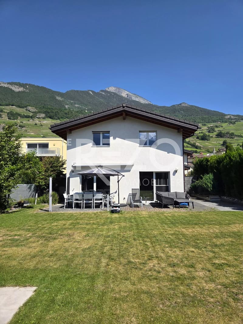 Villa individuelle avec jardin - Vétroz (1)