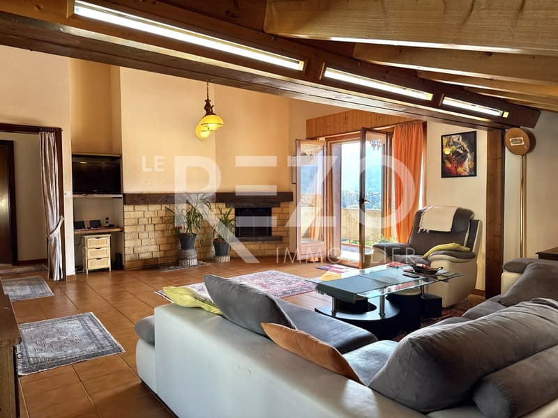 Spacieux attique de 6,5 pièces avec terrasse et vue panoramique - Savièse, VS. (6)