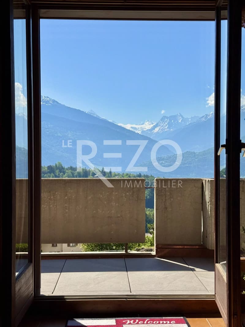 Spacieux attique de 6,5 pièces avec terrasse et vue panoramique - Savièse, VS. (4)
