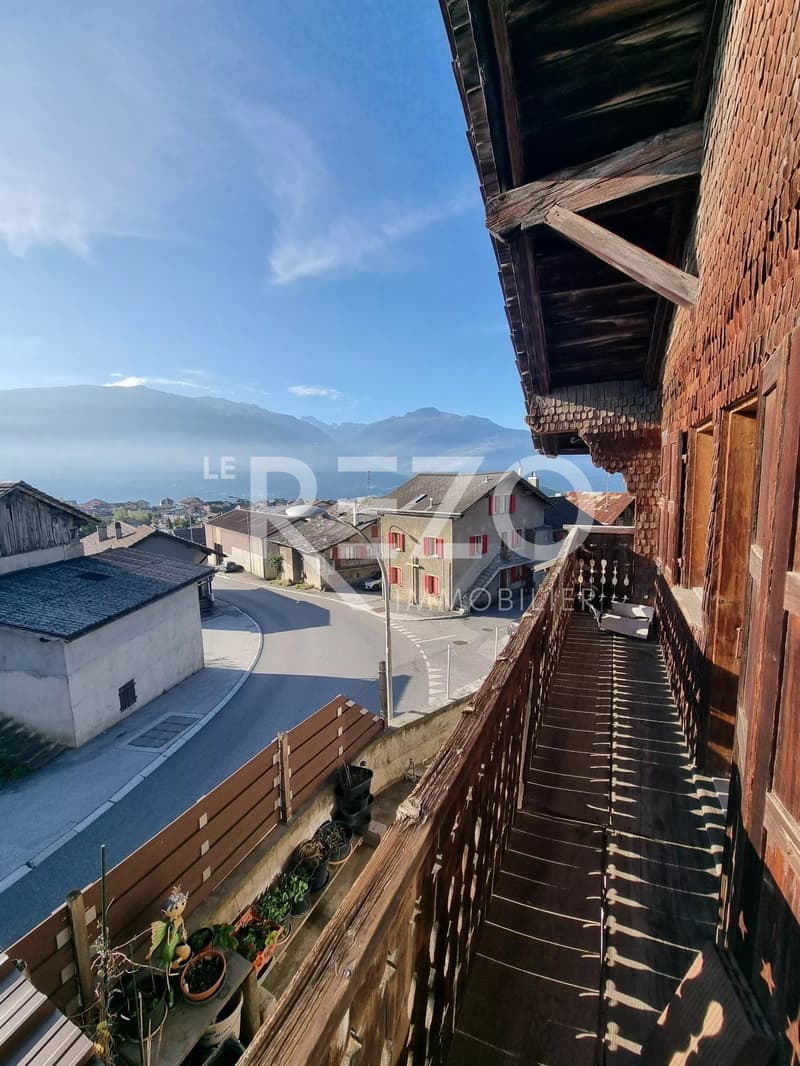 Maison mitoyenne avec terrasse et sous-sol total. Savièse, VS (2)